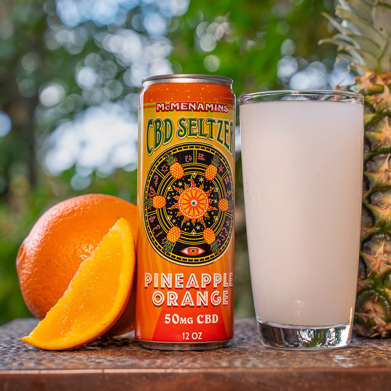 Pineapple Orange CBD Seltzer
